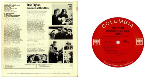 洋楽 Bob Dylan - Bringing It All Back  LP LP-Bringing It All Back Home-Bob Dylan | Big House Guitars